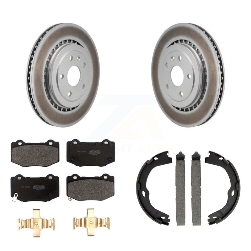 Transit Auto KGF-103369 Disc Brake Kit for 2016-2021 Chevrolet Camaro, Cadillac ATS - Rear