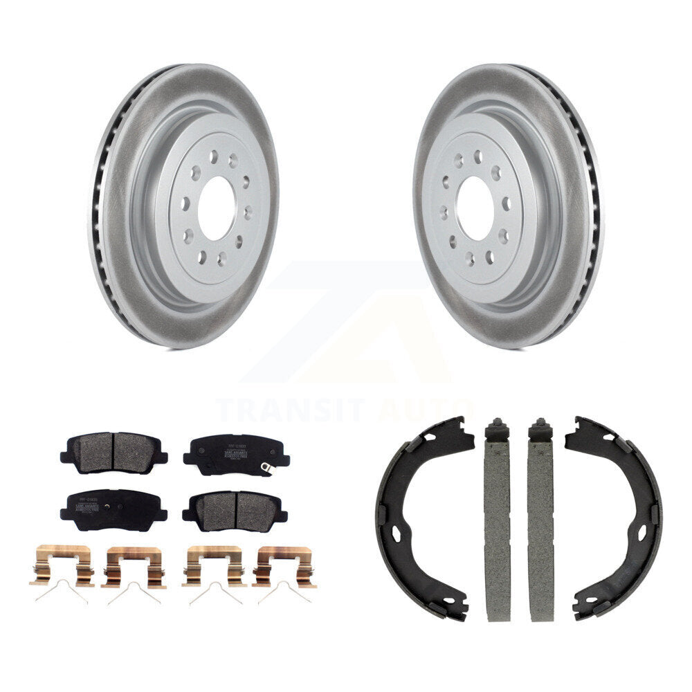 Transit Auto KGF-103371 Disc Brake Kit for 2016-2019 Cadillac ATS - Rear