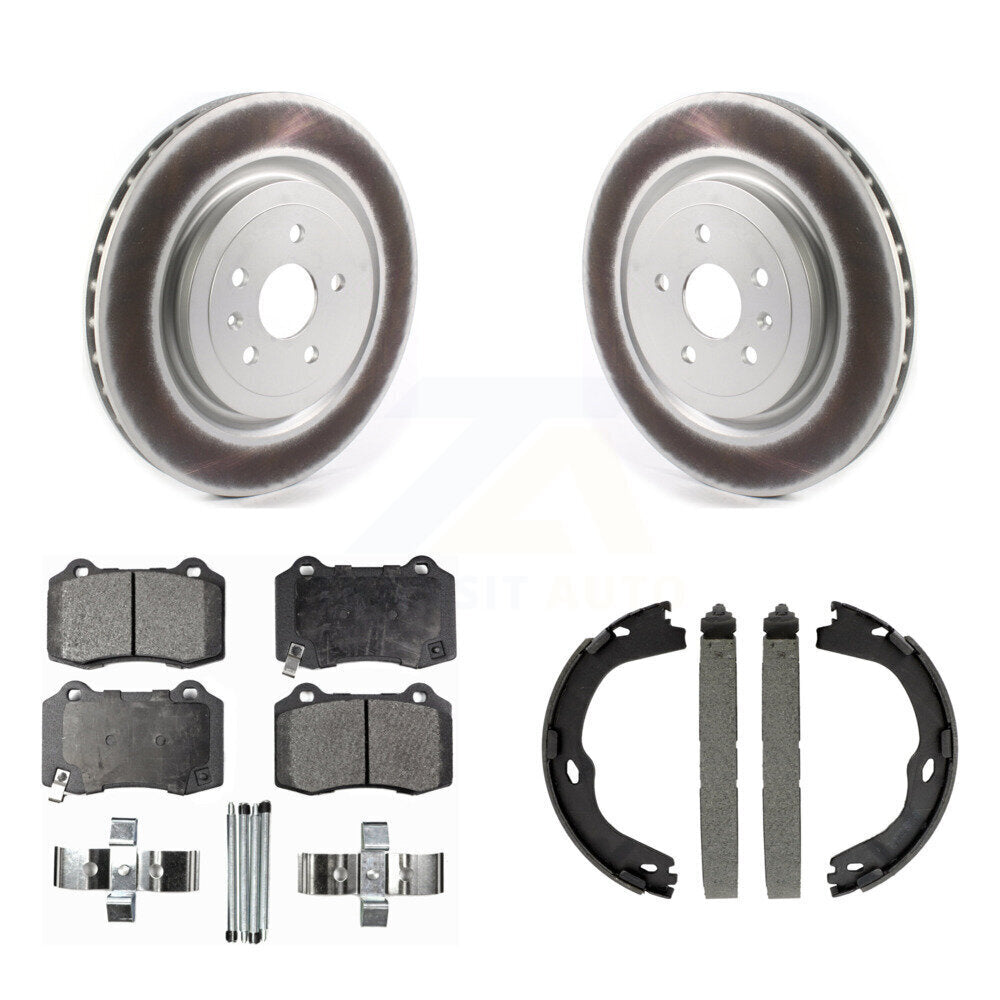 Transit Auto KGF-103373 Disc Brake Kit for 2016-2023 Chevrolet Camaro, Cadillac CTS - Rear