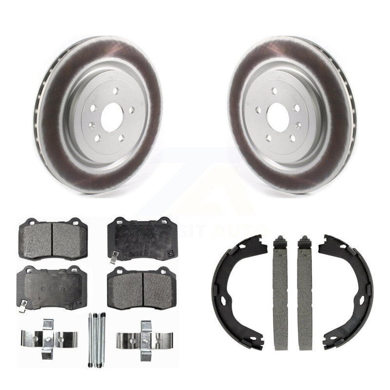 Transit Auto KGF-103373 Disc Brake Kit for 2016-2023 Chevrolet Camaro, Cadillac CTS - Rear