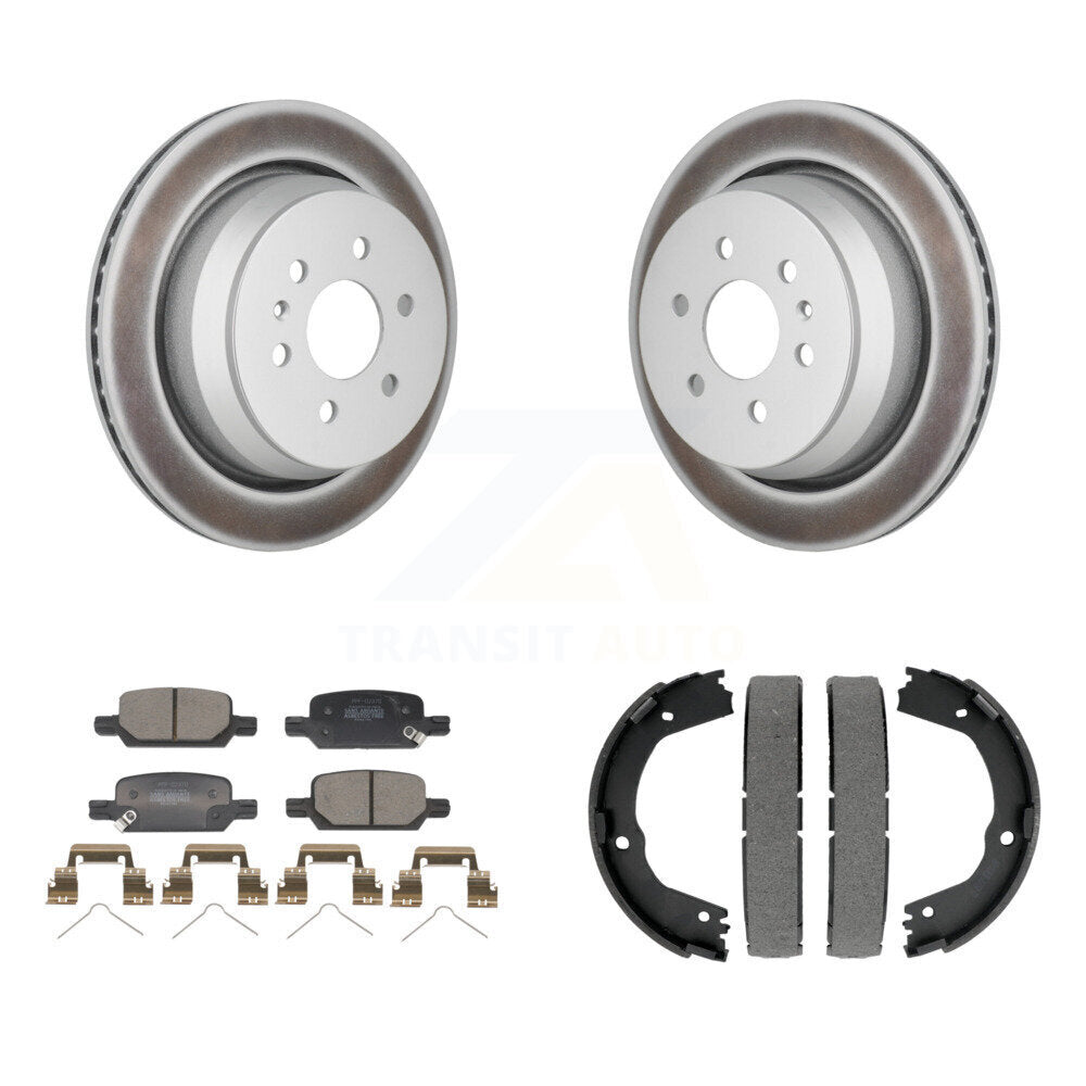 Transit Auto KGF-103376 Disc Brake Kit for 2021-2022 Chevrolet Colorado, GMC Canyon - Rear