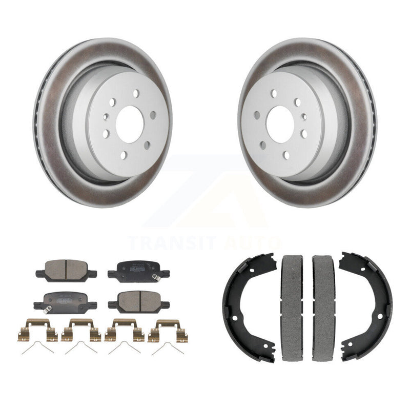Transit Auto KGF-103376 Disc Brake Kit for 2021-2022 Chevrolet Colorado, GMC Canyon - Rear