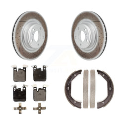 Transit Auto KGF-103379 Disc Brake Kit for 2012-2018 BMW 320i xDrive, BMW 428i, BMW 328i - Rear