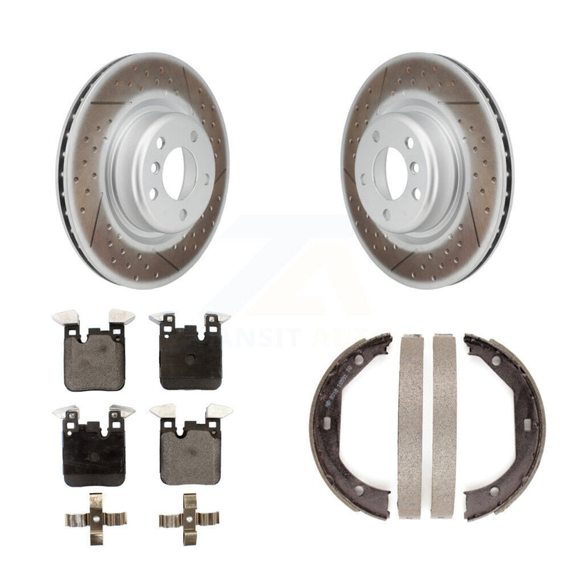 Transit Auto KGF-103379 Disc Brake Kit for 2012-2018 BMW 320i xDrive, BMW 428i, BMW 328i - Rear
