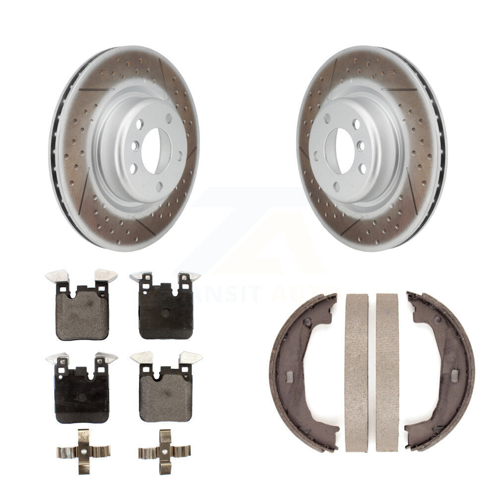 Transit Auto KGF-103380 Disc Brake Kit for 2012-2020 BMW 230i, BMW 230i xDrive and More - Rear
