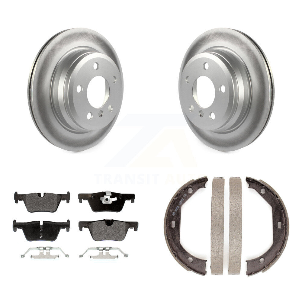 Transit Auto KGF-103386 Disc Brake Kit for 2013-2020 BMW 320i xDrive, BMW 328d xDrive and More - Rear