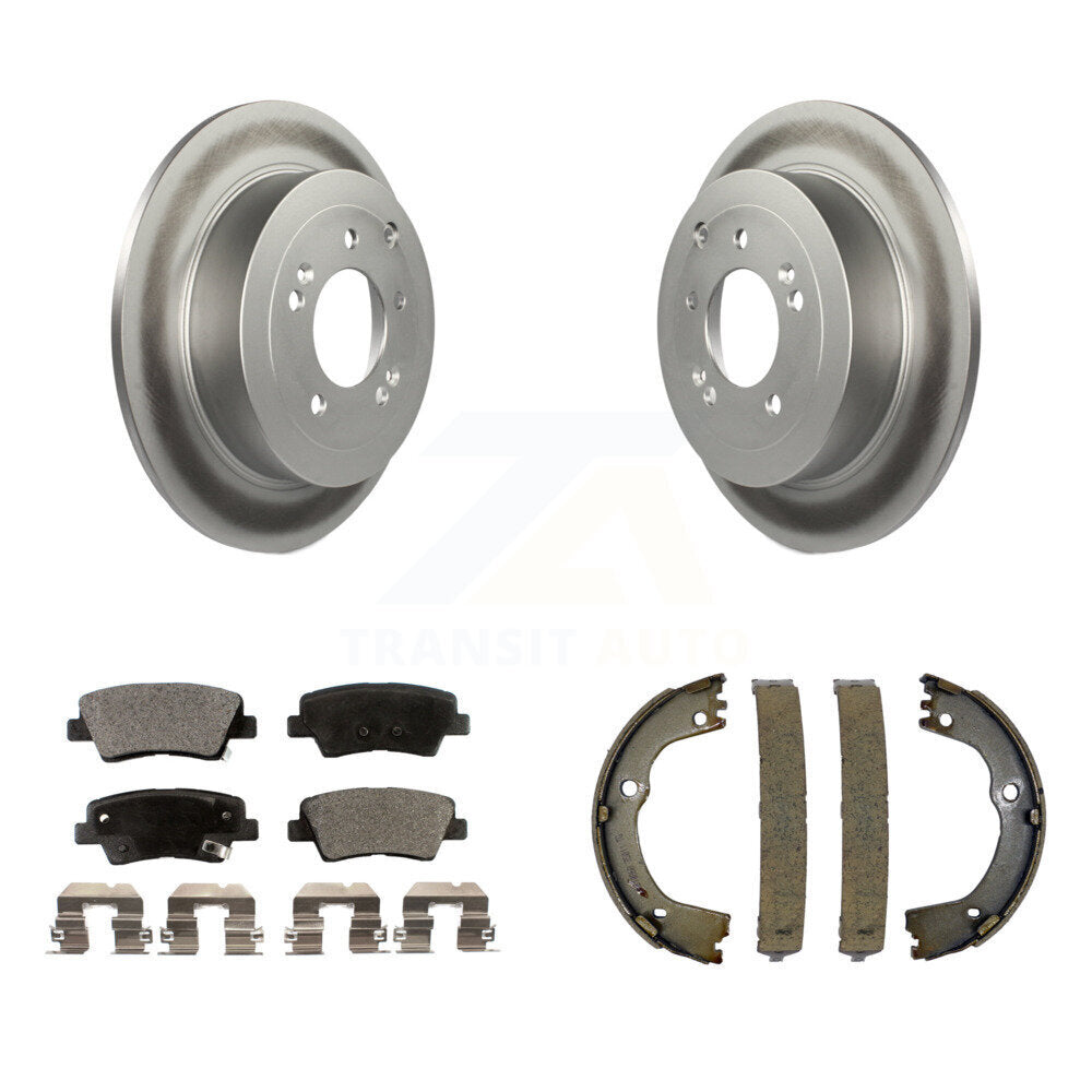Transit Auto KGF-103393 Disc Brake Kit for 2016-2022 Hyundai Tucson, Kia Sportage - Rear