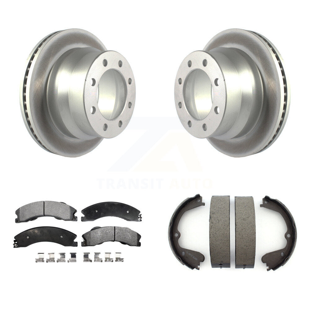 Transit Auto KGF-103401 Disc Brake Kit for 2009-2020 Chevrolet Express 4500, Chevrolet Express 3500 and More - Rear