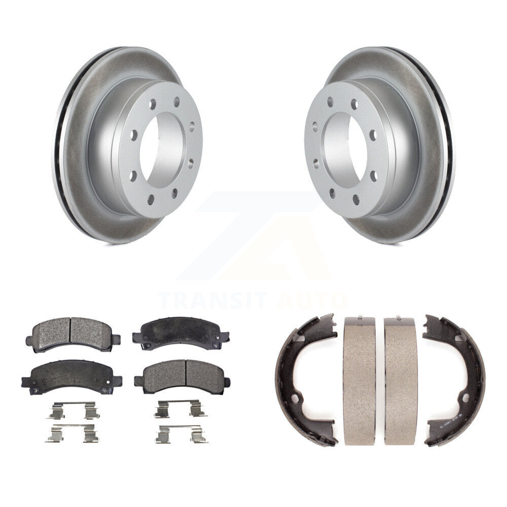 Transit Auto KGF-103403 Disc Brake Kit for 2008-2018 Chevrolet Express 2500, GMC Savana 2500 and More - Rear