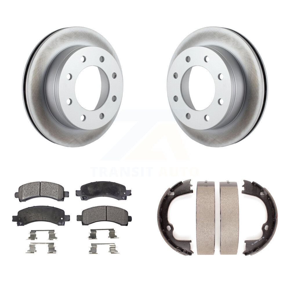 Transit Auto KGF-103409 Disc Brake Kit for 2009-2014 Chevrolet Express 3500, Chevrolet Express 2500, GMC Savana 2500 - Rear
