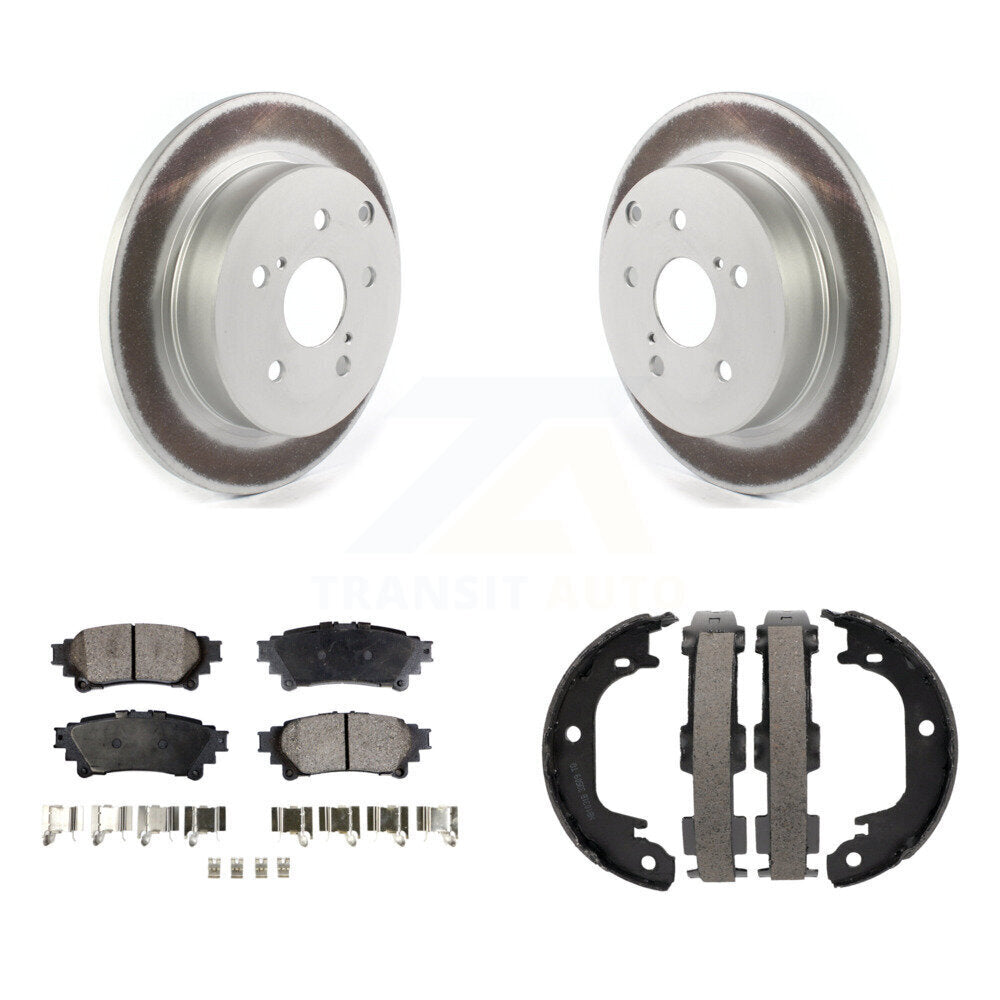 Transit Auto KGF-103411 Disc Brake Kit for 2012-2020 Toyota Mirai, Toyota Prius V - Rear