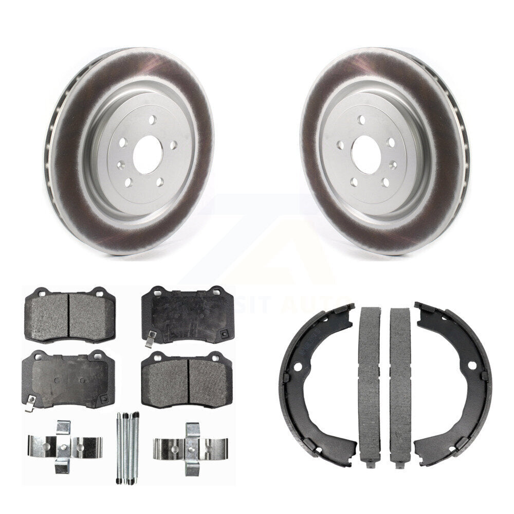 Transit Auto KGF-103412 Disc Brake Kit for 2009-2015 Cadillac CTS, Chevrolet Camaro - Rear