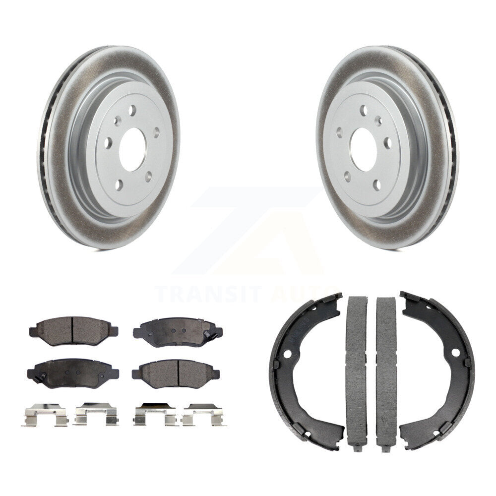 Transit Auto KGF-103413 Disc Brake Kit for 2008-2015 Cadillac CTS, Chevrolet Camaro - Rear