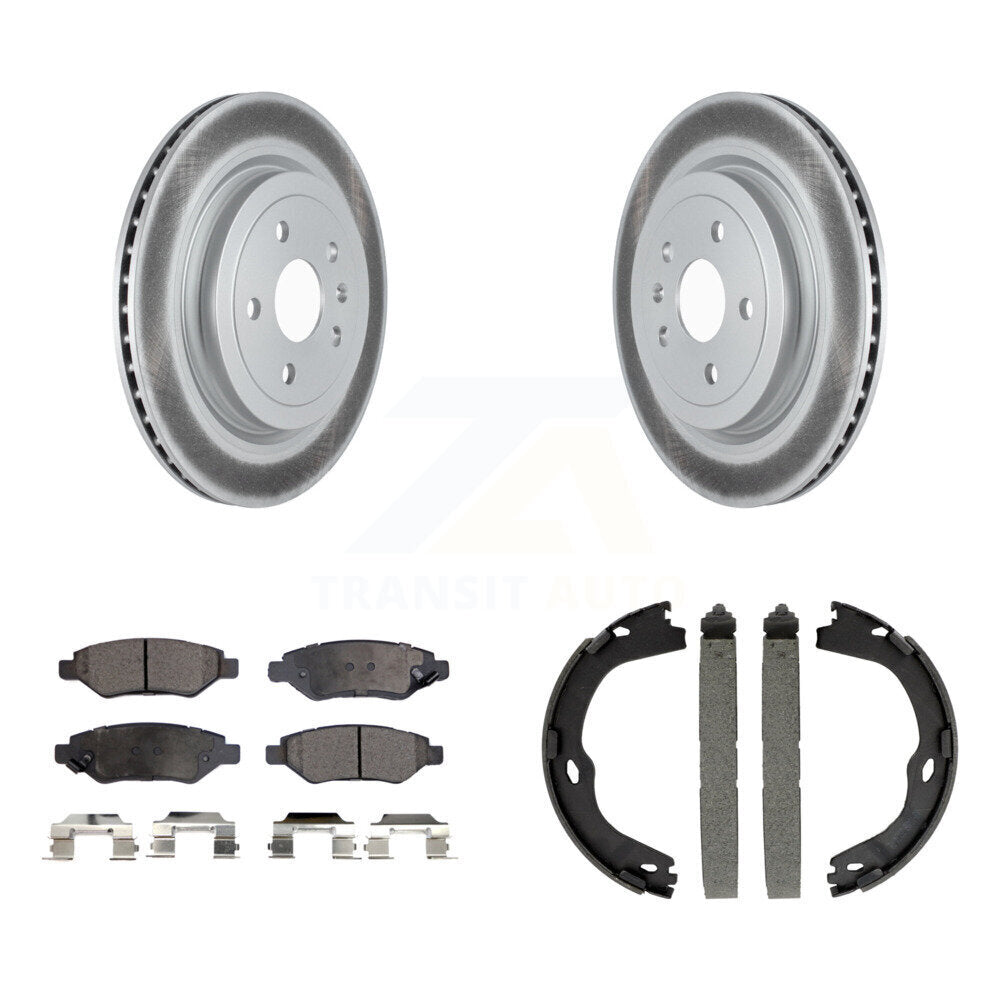 Transit Auto KGF-103415 Disc Brake Kit for 2014 Cadillac CTS - Rear