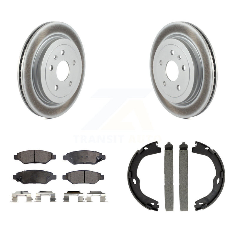 Transit Auto KGF-103416 Disc Brake Kit for 2014 Cadillac CTS - Rear