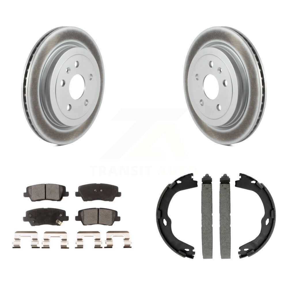 Transit Auto KGF-103418 Disc Brake Kit for 2015-2019 Cadillac CTS - Rear