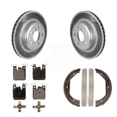 Transit Auto KGF-103425 Disc Brake Kit for 2013-2020 BMW 330i, BMW 330i GT xDrive and More - Rear