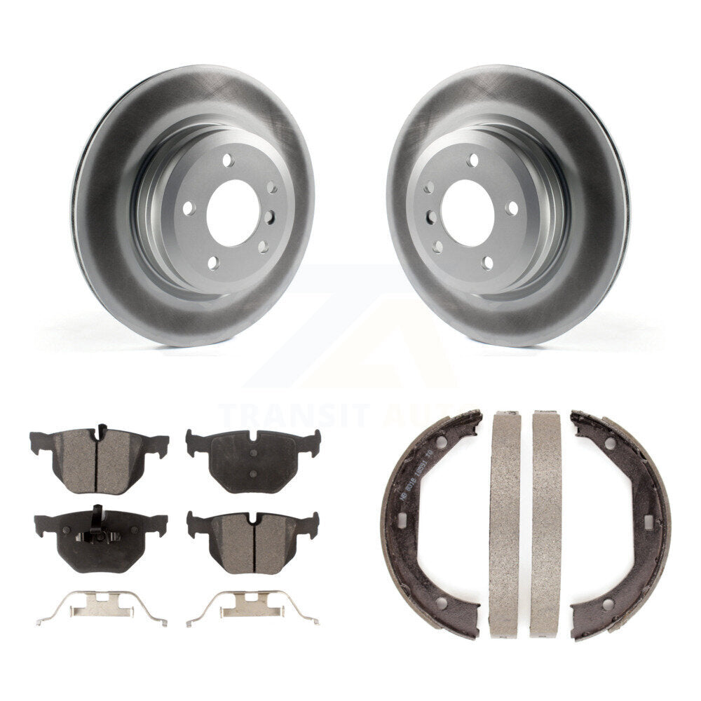 Transit Auto KGF-103427 Disc Brake Kit for 2006-2015 BMW 335i, BMW 335i xDrive and More - Rear
