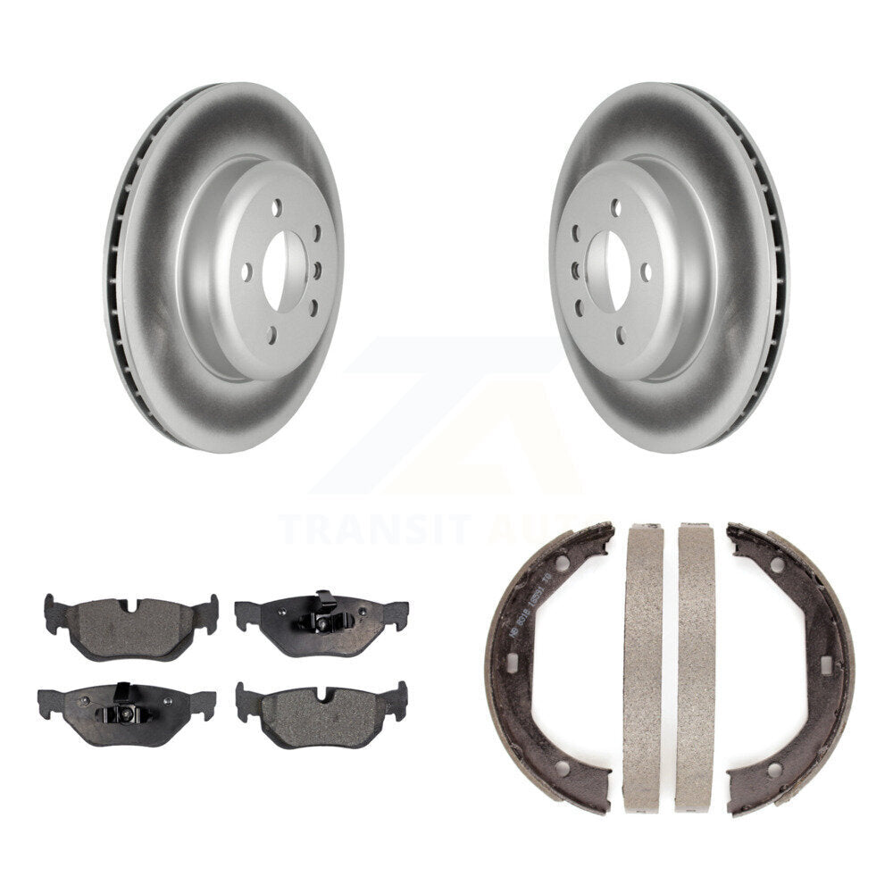 Transit Auto KGF-103428 Disc Brake Kit for 2013 BMW 328i xDrive - Rear