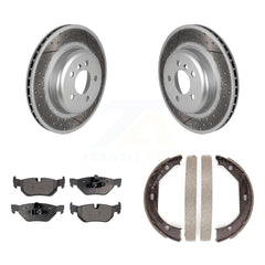 Transit Auto KGF-103429 Disc Brake Kit for 2013 BMW 328i xDrive - Rear