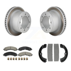 Transit Auto KGF-103438 Disc Brake Kit for 2020-2024 Chevrolet Silverado 3500 HD, GMC Sierra 3500 HD - Rear