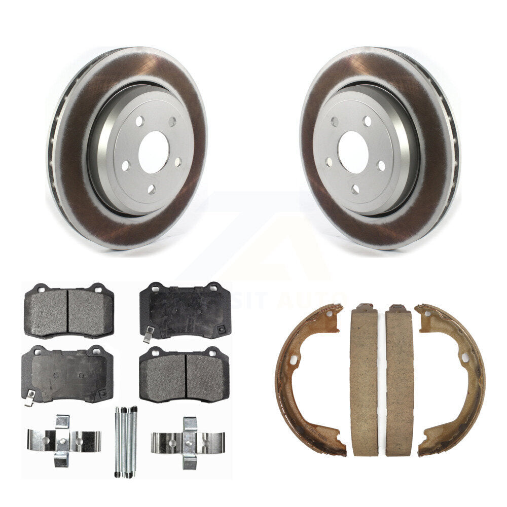Transit Auto KGF-103440 Disc Brake Kit for 2012-2022 Dodge Durango, Jeep Grand Cherokee - Rear
