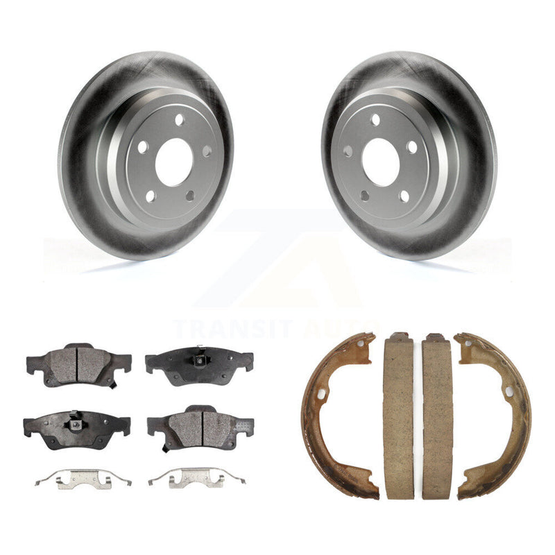 Transit Auto KGF-103442 Disc Brake Kit for 2011-2017 Dodge Durango, Jeep Grand Cherokee - Rear