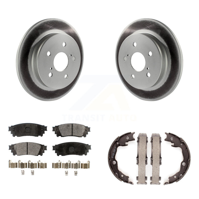 Transit Auto KGF-103444 Disc Brake Kit for 2018-2023 Toyota Camry, Toyota RAV4 - Rear