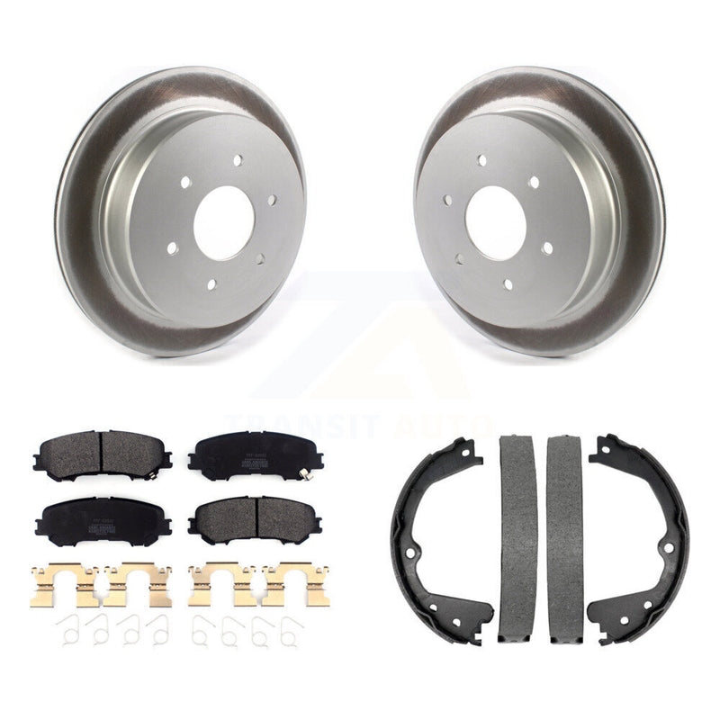 Transit Auto KGF-103446 Disc Brake Kit for 2017-2023 Nissan TITAN - Rear