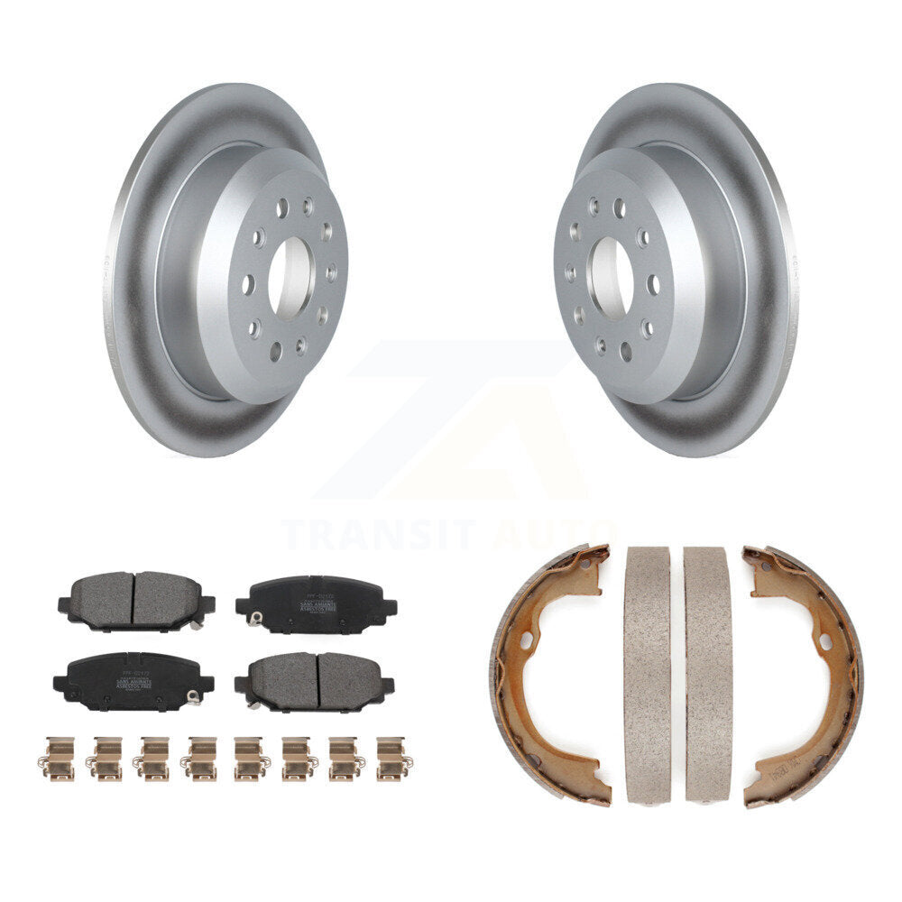Transit Auto KGF-103448 Disc Brake Kit for 2018-2020 Jeep Wrangler - Rear