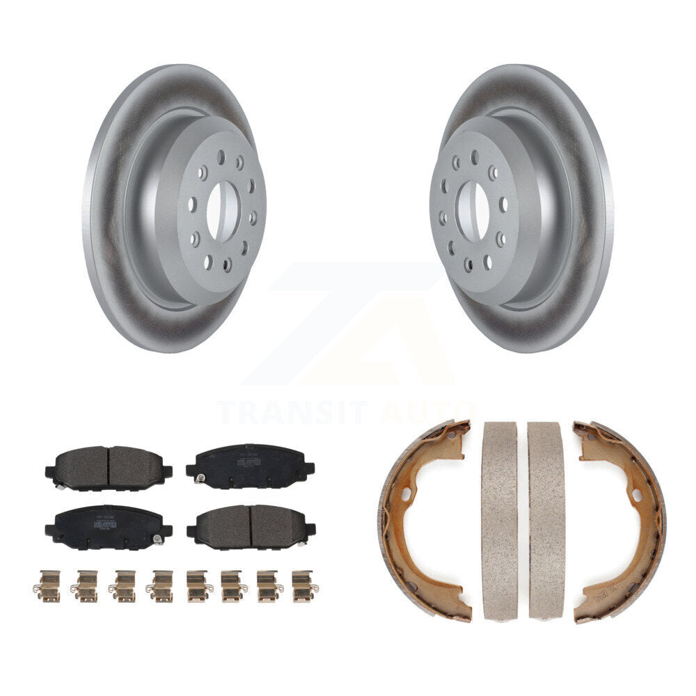 Transit Auto KGF-103449 Disc Brake Kit for 2018-2020 Jeep Wrangler - Rear