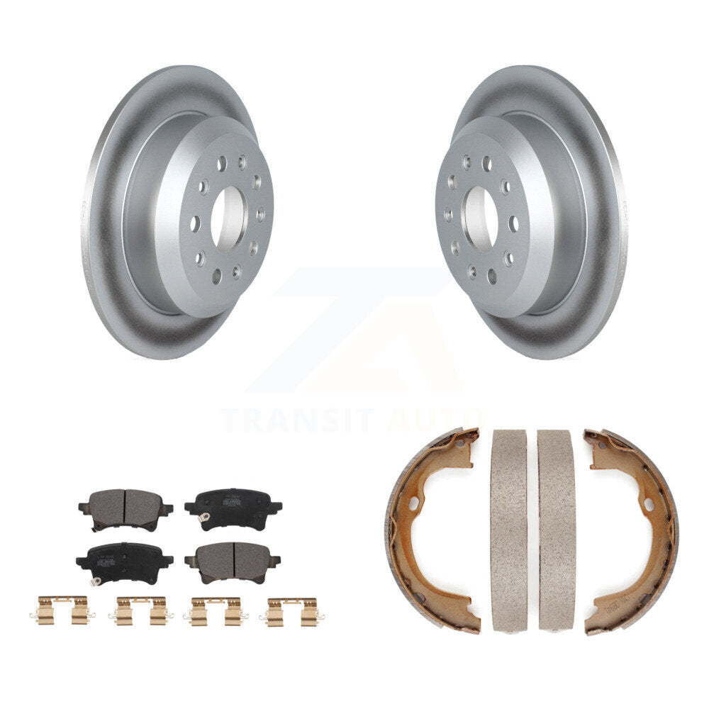 Transit Auto KGF-103450 Disc Brake Kit for 2021 Jeep Wrangler - Rear