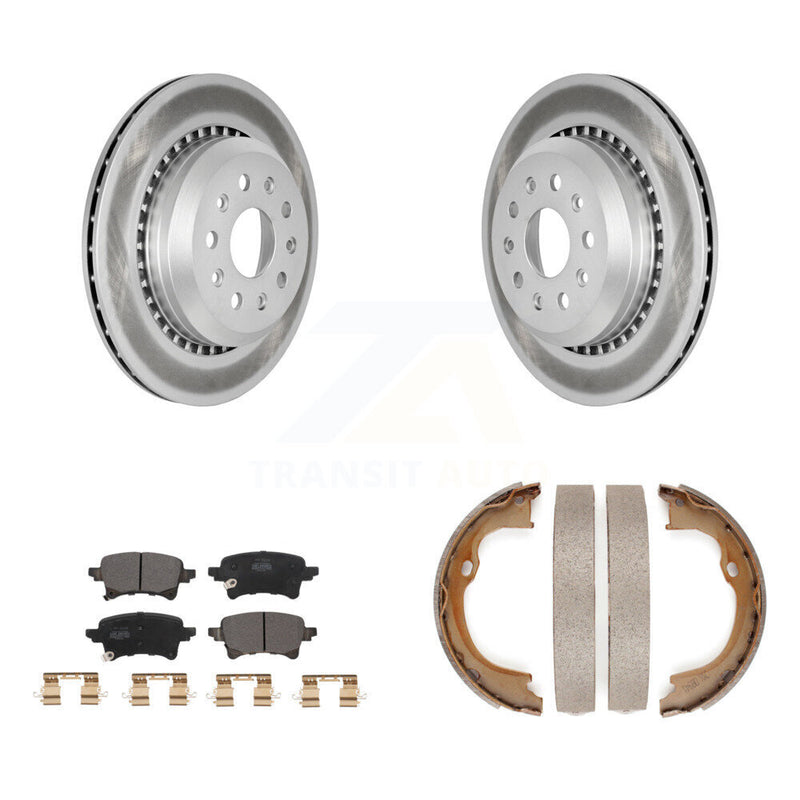 Transit Auto KGF-103451 Disc Brake Kit for 2020-2022 Jeep Wrangler, Jeep Gladiator - Rear