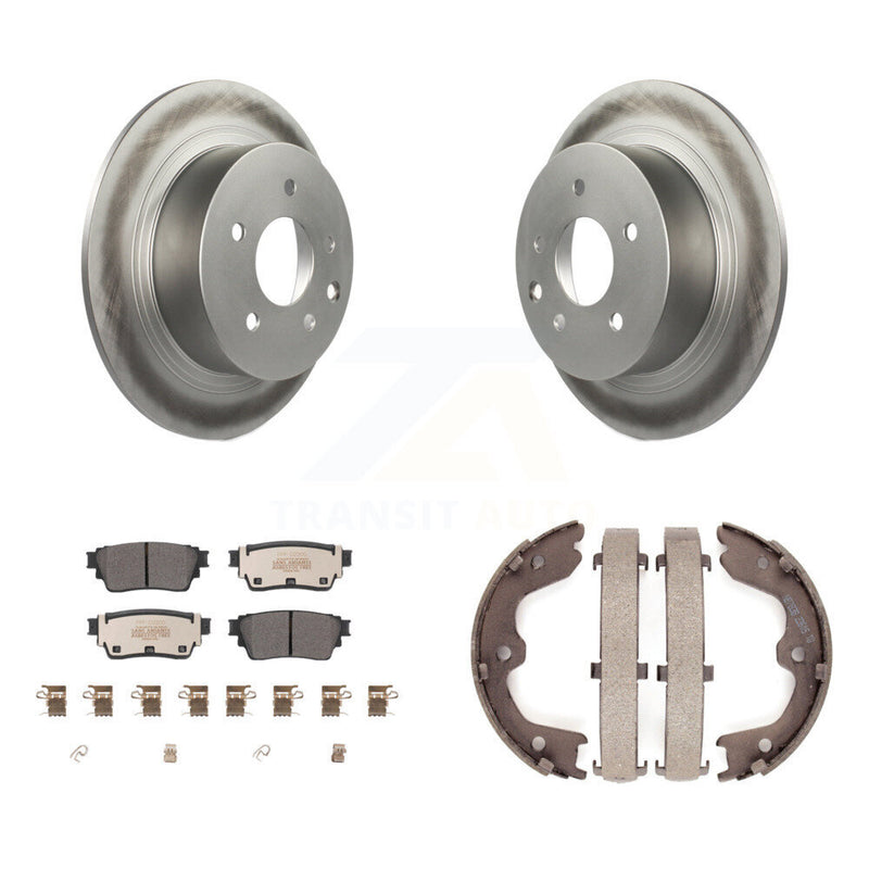 Transit Auto KGF-103456 Disc Brake Kit for 2019 Nissan Altima - Rear
