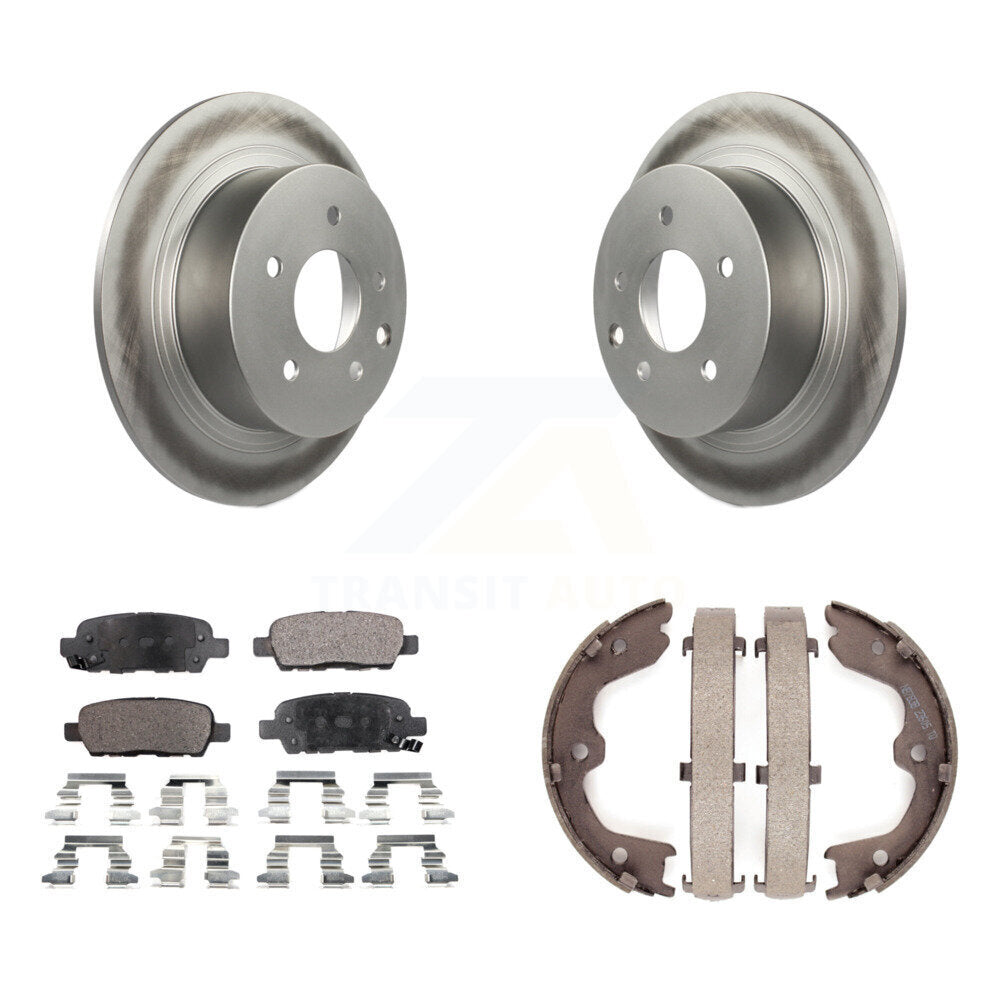 Transit Auto KGF-103457 Disc Brake Kit for 2002-2023 Nissan Altima, Nissan Maxima - Rear