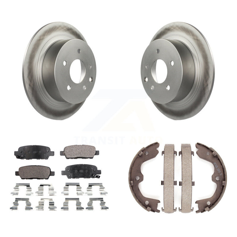 Transit Auto KGF-103457 Disc Brake Kit for 2002-2023 Nissan Altima, Nissan Maxima - Rear