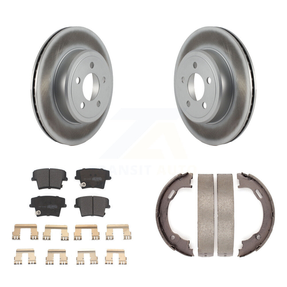 Transit Auto KGF-103459 Disc Brake Kit for 2005-2021 Dodge Challenger, Dodge Charger and More - Rear