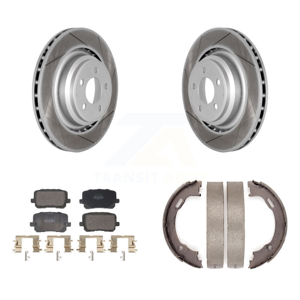 Transit Auto KGF-103463 Disc Brake Kit for 2014-2021 Dodge Charger - Rear