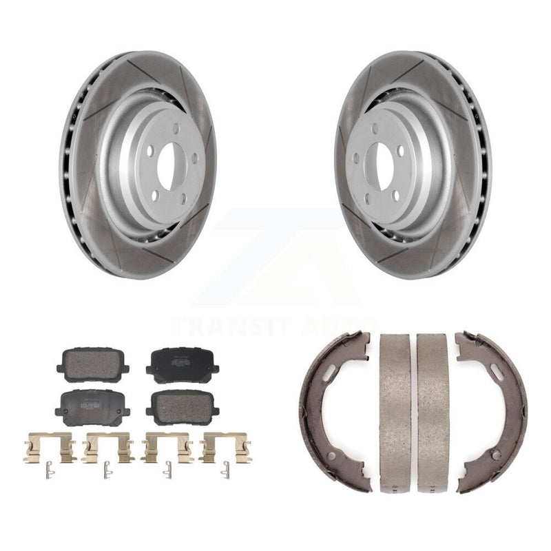 Transit Auto KGF-103463 Disc Brake Kit for 2014-2021 Dodge Charger - Rear