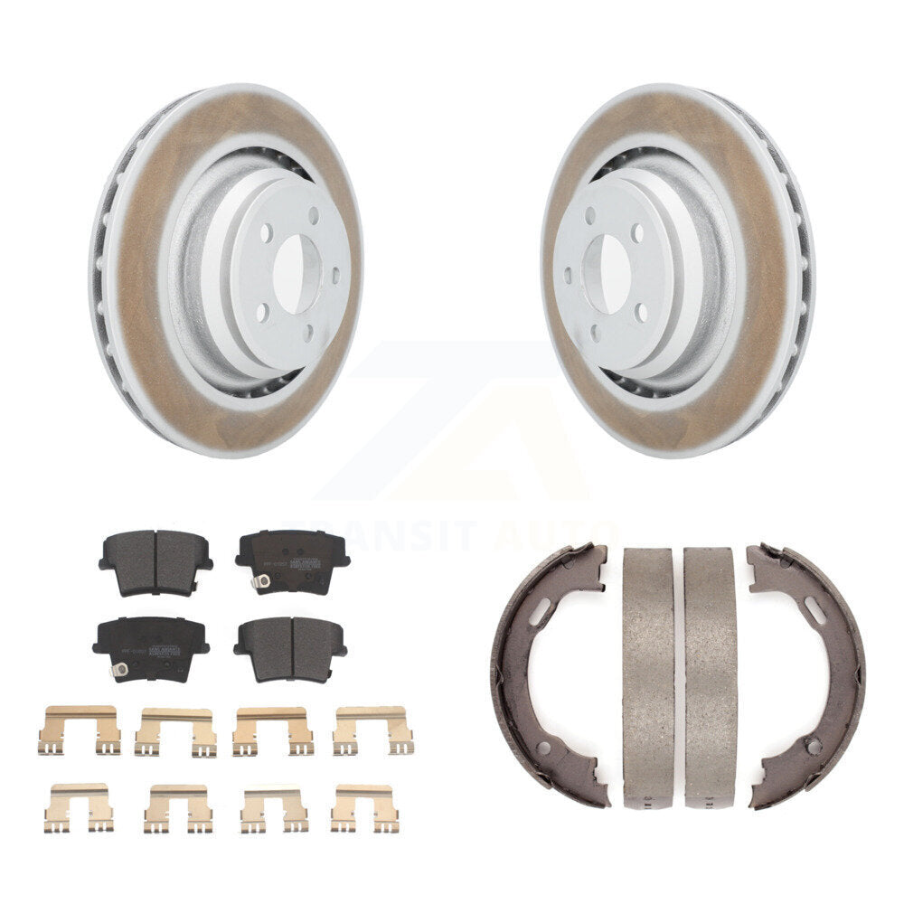 Transit Auto KGF-103467 Disc Brake Kit for 2015 Dodge Charger - Rear