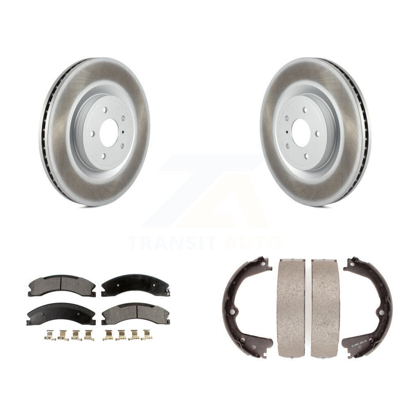 Transit Auto KGF-103470 Disc Brake Kit for 2012-2019 Nissan NV1500, Nissan NV2500, Nissan NV3500 - Rear