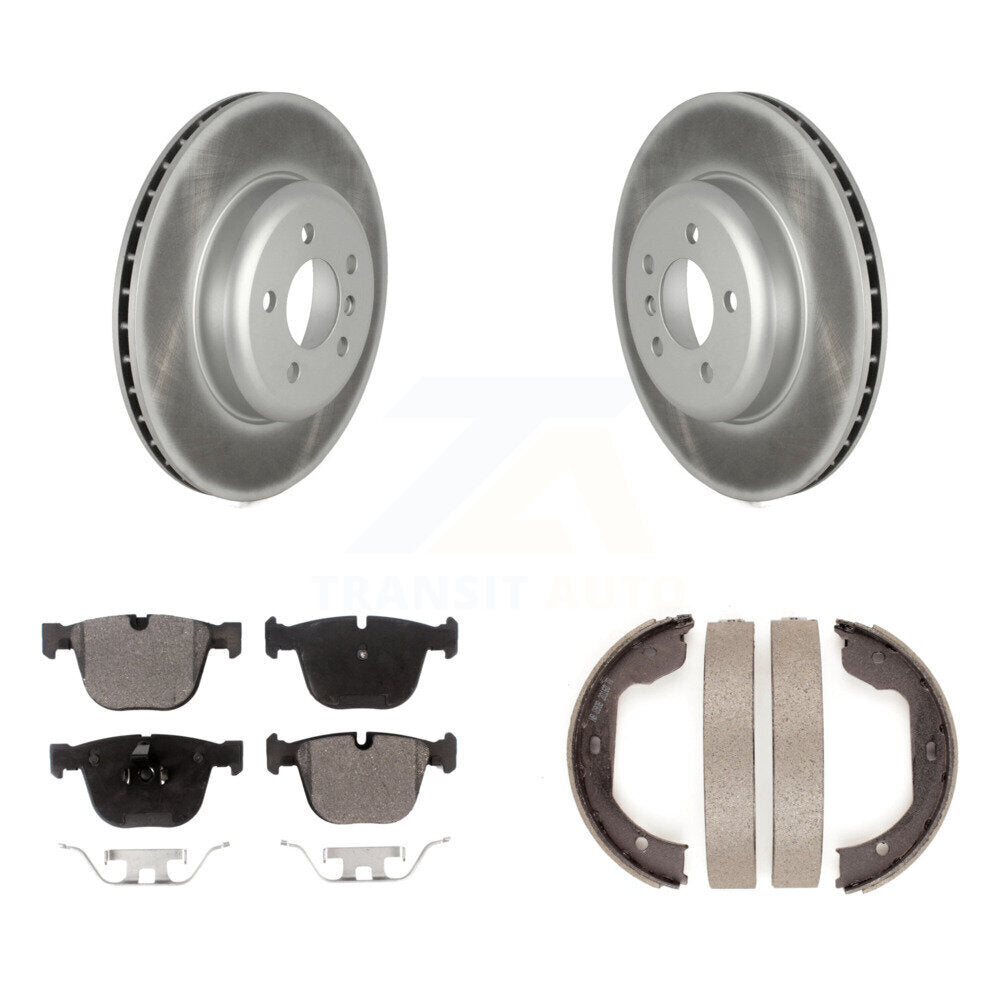 Transit Auto KGF-103471 Disc Brake Kit for 2010-2017 BMW ActiveHybrid 7, BMW 740Li xDrive and More - Rear
