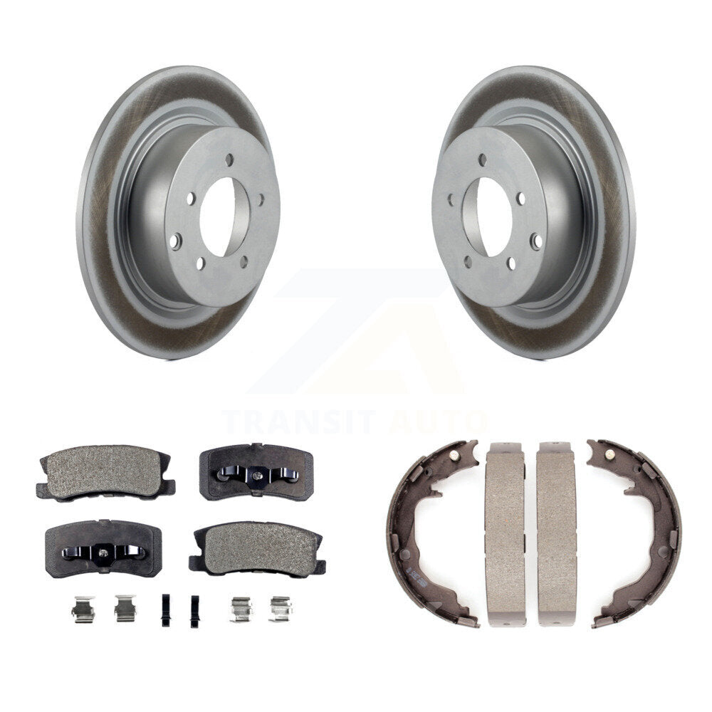 Transit Auto KGF-103472 Disc Brake Kit for 2007-2017 Jeep Compass, Jeep Patriot and More - Rear