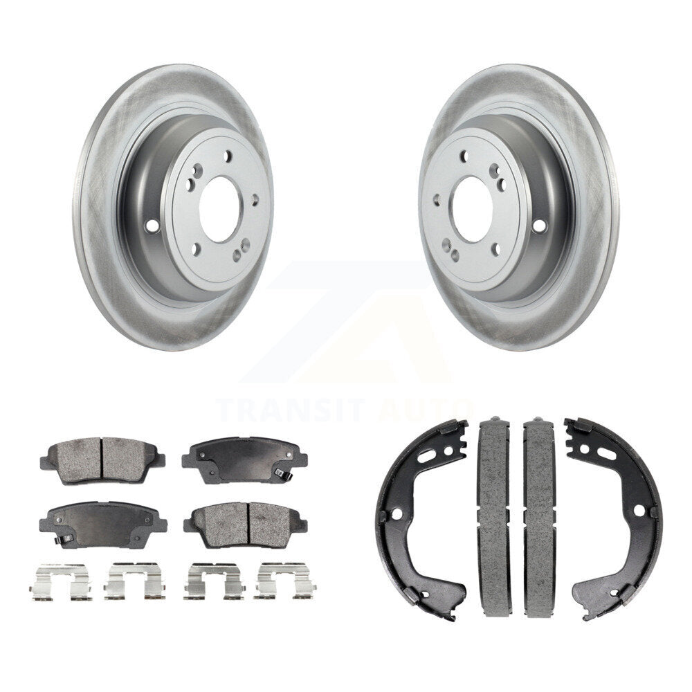Transit Auto KGF-103476 Disc Brake Kit for 2015-2017 Genesis G80, Hyundai Genesis - Rear