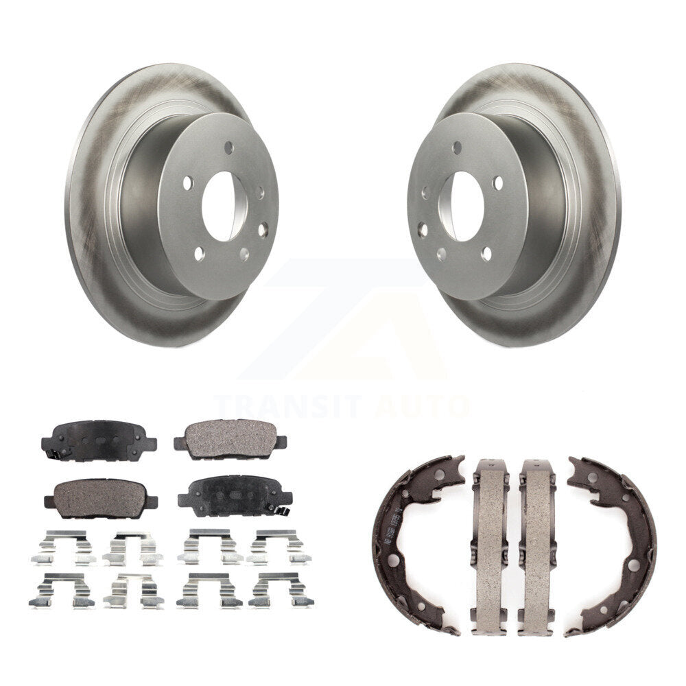 Transit Auto KGF-103486 Disc Brake Kit for 2007-2019 Nissan Juke, Nissan Sentra - Rear