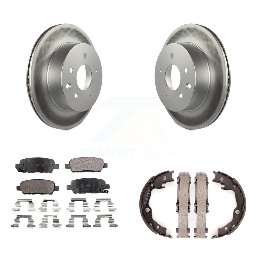 Transit Auto KGF-103487 Disc Brake Kit for 2008-2022 Nissan LEAF, Nissan Juke and More - Rear