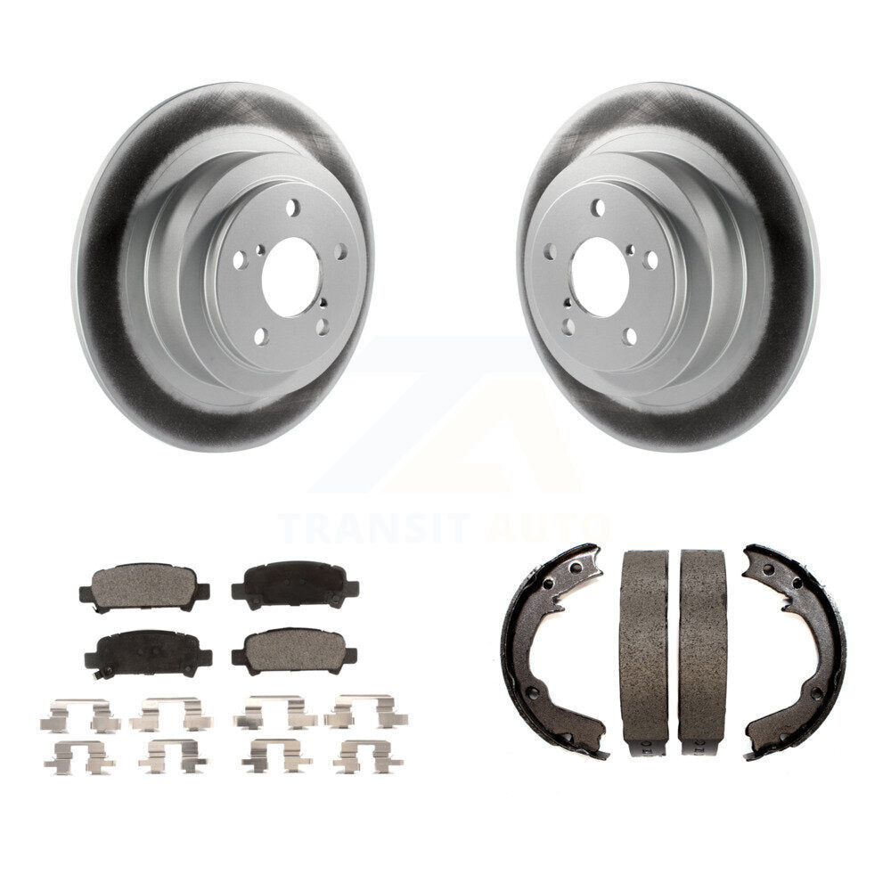 Transit Auto KGF-103489 Disc Brake Kit for 2000 Subaru Legacy - Rear