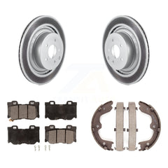 Transit Auto KGF-103499 Disc Brake Kit for 2009-2016 INFINITI Q60, INFINITI G37, Nissan 370Z - Rear
