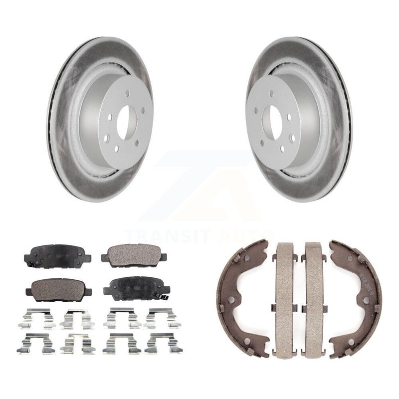 Transit Auto KGF-103500 Disc Brake Kit for 2007-2014 INFINITI Q60, INFINITI G35 - Rear