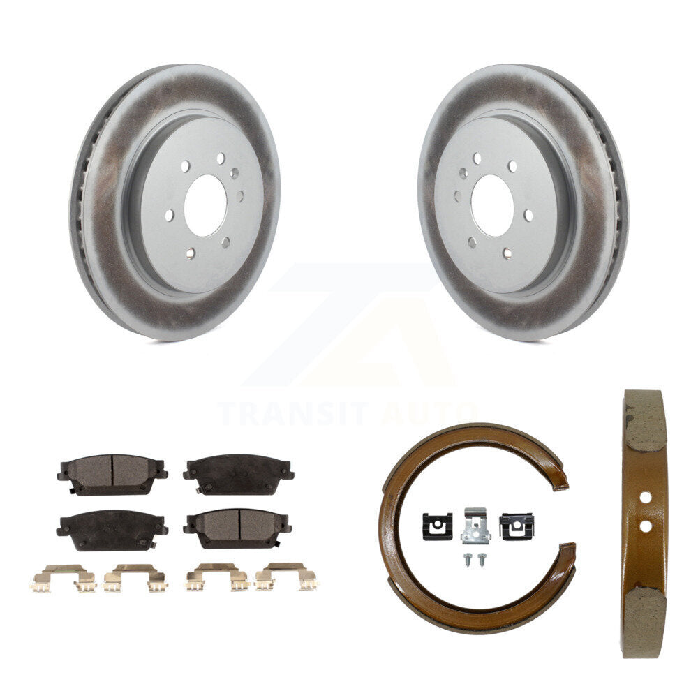Transit Auto KGF-103502 Disc Brake Kit for 2004-2009 Cadillac SRX - Rear
